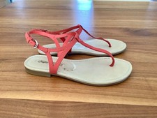 Damen Sandalen Gr. 38 rot aus