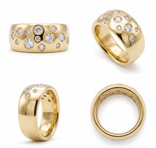 Luxus Diamantring 0,50ct 750