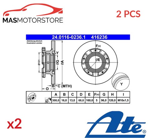 Bremsscheiben satz paar - satz,