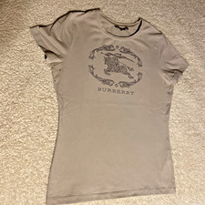 Burberry London Shirt Beige Gr.S mit kleinen Nieten