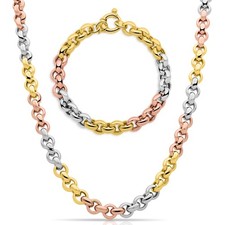 Erbskette Erbsarmband Set