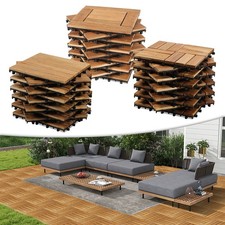 Holzfliesen Steckfliesen