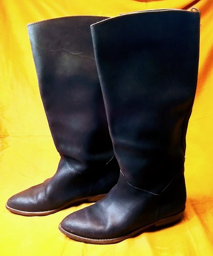 Spanisches lederstiefel - spanisches,