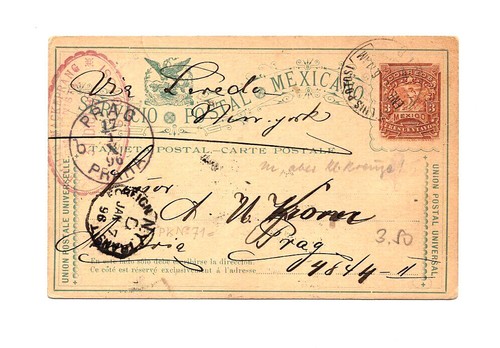 Mexiko 1895 karte luis - luis, potosi