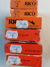 Konvolut an Rico Blätter, Reeds für Alt Sax