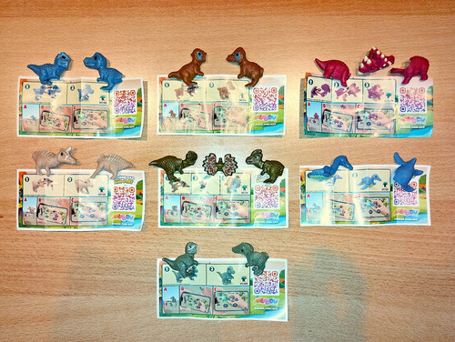 Natoons dino sammlung - Ü-ei, |
