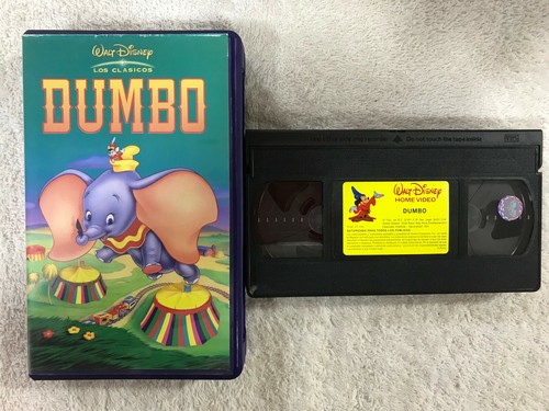 Dumbo vhs cassen tape - dumbo,