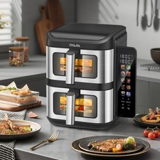 XXL Doppel Heissluftfritteuse