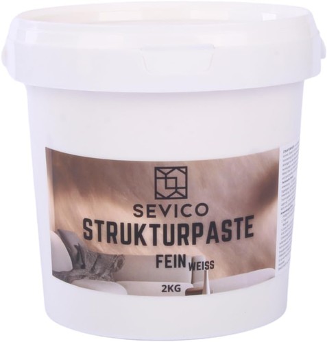 Strukturpaste weiße 2kg - weiße,