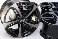 19 Zoll Audi Felgen TT TTS 8S FV3 S-Line 8S0601025N/T 9x19 ET52 Schwarz BiColor