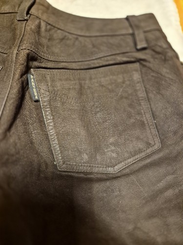 Lederhose jeans vollleder - jeans,