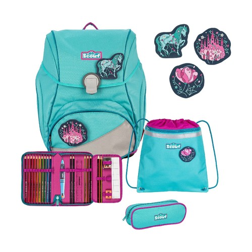 Scout alpha schulranzen set - scout, schulranzen-set