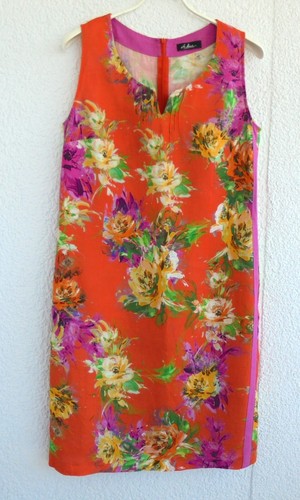 Bene leinen damenkleid - va,
