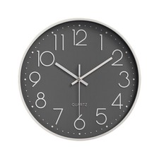 30CM Moderne Wanduhr Rund