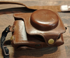 Ledertasche mit Schultergurt