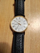 Damenuhr , Herrenuhr Longines, selten ,gebraucht guter Zustand, Lederarmband