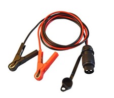 Motorrad Bikestart® Starterkabel mit Batterieklemmen Starthilfekabel für 6V/12V