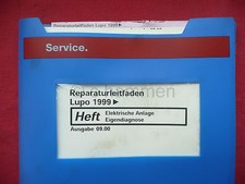 Reparaturleitfaden VW Lupo 99>