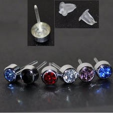 1 Paar Ohrstecker Kunststoff