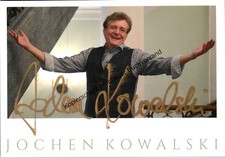Original Autogramm Jochen Kowalski /// Autograph signiert signed signee K 349438