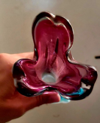 Rar murano glas sommerso vase - glas,
