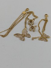 NOMINATION Schmuckset Kette, Armbamd, Ohrstecker 0,925 Sterlingsilber vergoldet