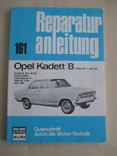 Opel GT Kadett B Rallye 1900 1100 Olympia A Reparaturanleitung Bucheli 161 TOP