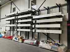 Kragarmregal gebraucht einseitig Wandmontiert ohne Fuß 4m Hoch