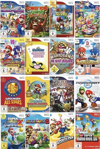 Nintendo wii wiiu - nintendo, mario