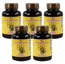 5 x Natural Bee Propolis 500