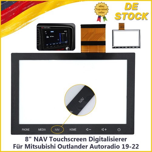 Touch screen for mitsubishi - 8",