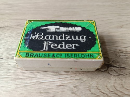 Alte schachtel bandzugfeder - alte,