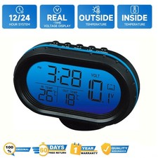 3-in-1 LED-Digital-Auto-Uhr