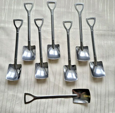 8 Kleine Löffel Spatenform