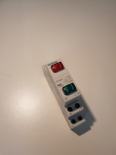 SIEMENS 5TE4841 Leuchtdrucktaster Hutschiene Taster LED rot/grün Schließer/Öffne