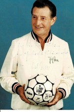Fritz Walter (+)  Autogrammkarte signiert Weltmeister 1954 -Deutschland -DFB-FCK