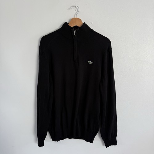 Lacoste quarter zip pullover - lacoste,