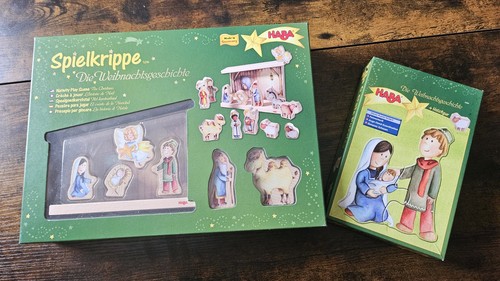 Haba spielkrippe und die - spielkrippe,