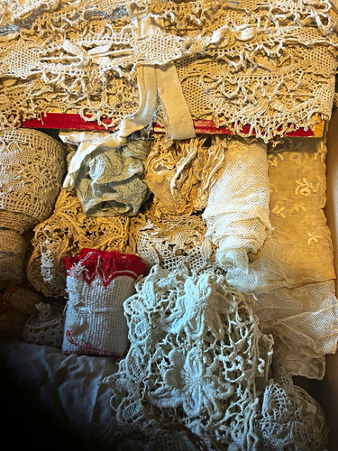 Stoffpaket spitze tüll - stoffpaket, &