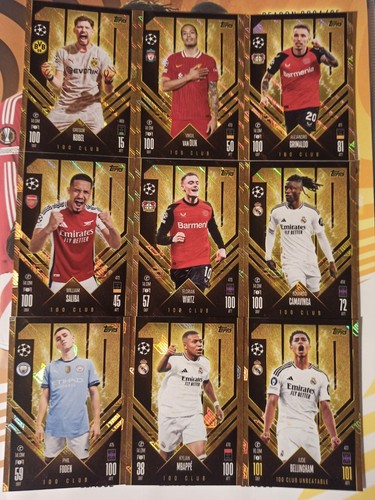 Match attax alle 100 - match, 24/25