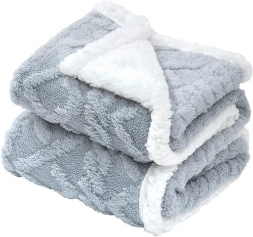 Babydecke sherpa flauschig - sherpa,