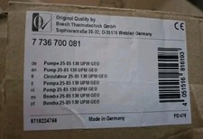 Buderus Sieger Pumpe 25-80