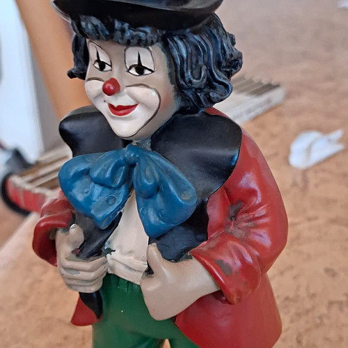 Gilde clown figur dekofigur - figur,