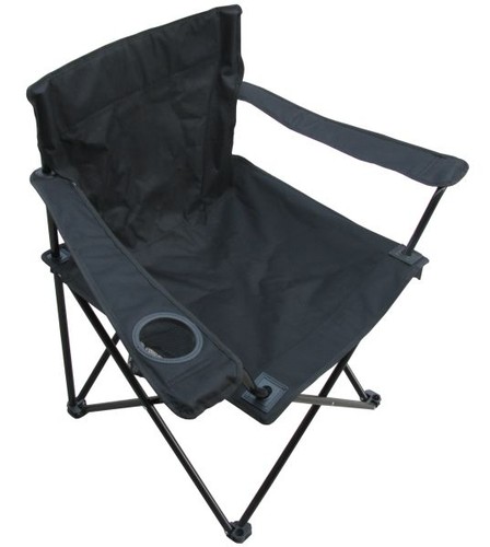 Trendline campingstuhl schwarz - campingstuhl,