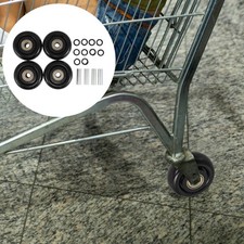  4 Pcs Schreibtisch Rollen Räder Für Möbel Bockrollen Kleine Lenkräder