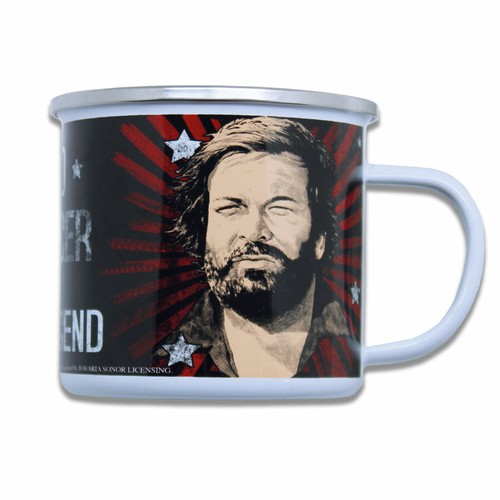 Emaille becher bud - l,