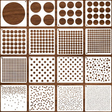 16 Stück Kreis Schablone Set