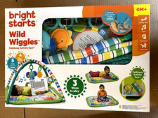 BRIGHT STARTS Baby Gym Wild Wiggles™ FoldAway Activity Gym™ mit verschiedenen Me