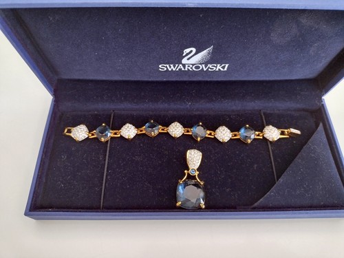 Swarovski armband blau weiß - blau,