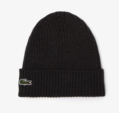 Lacoste mütze grau beanie - lacoste,